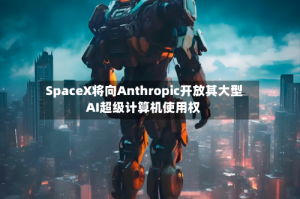 SpaceX将向Anthropic开放其大型AI超级计算机使用权