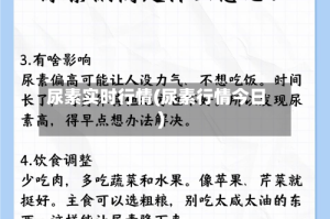 尿素实时行情(尿素行情今日)