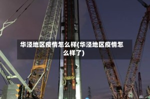 华泾地区疫情怎么样(华泾地区疫情怎么样了)