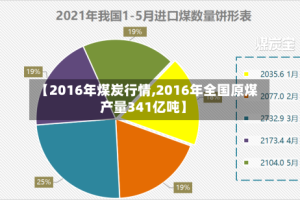 【2016年煤炭行情,2016年全国原煤产量341亿吨】