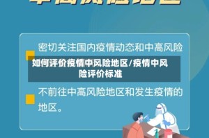 如何评价疫情中风险地区/疫情中风险评价标准