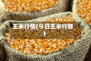 王米行情(今日王米行情)