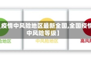 【疫情中风险地区最新全国,全国疫情中风险等级】