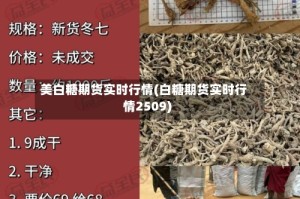美白糖期货实时行情(白糖期货实时行情2509)
