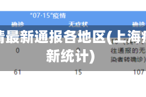 上海疫情最新通报各地区(上海疫情最新统计)