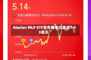 Alerian MLP ETF宣布每单位派息1.03美元