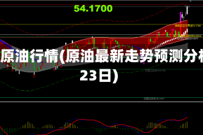 2.6原油行情(原油最新走势预测分析23日)
