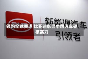 领跑全球赛道 比亚迪彰显中国汽车硬核实力