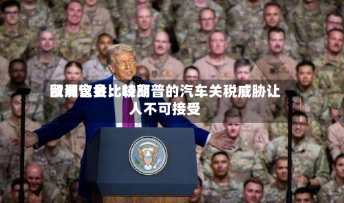 欧洲议会比较高贸易官员：特朗普的汽车关税威胁让人不可接受-第2张图片