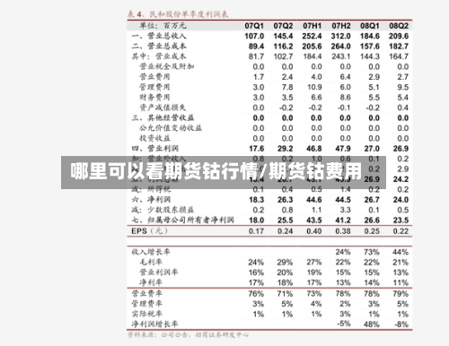 哪里可以看期货钴行情/期货钴费用-第2张图片
