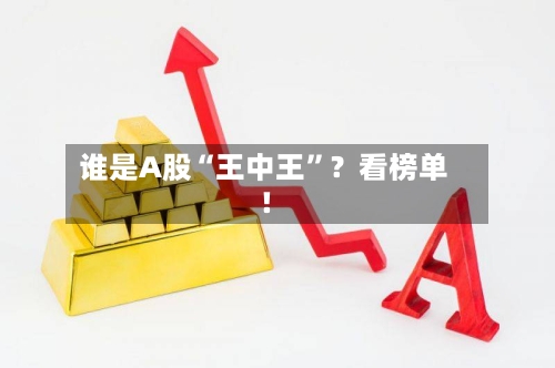 谁是A股“王中王”？看榜单！-第2张图片
