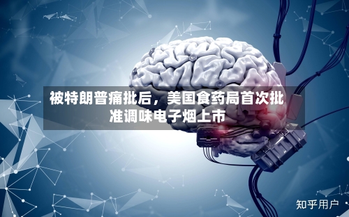 被特朗普痛批后	，美国食药局首次批准调味电子烟上市-第1张图片
