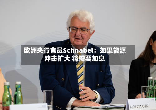 欧洲央行官员Schnabel：如果能源冲击扩大 将需要加息-第2张图片
