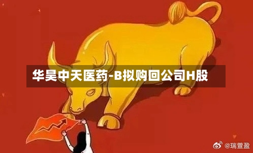 华昊中天医药-B拟购回公司H股-第1张图片
