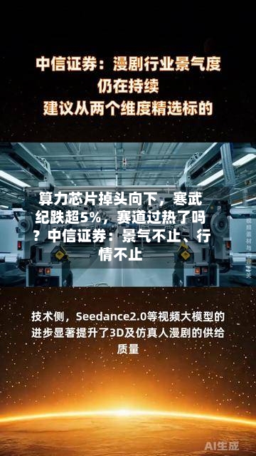 算力芯片掉头向下，寒武纪跌超5%，赛道过热了吗？中信证券：景气不止、行情不止-第2张图片