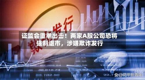 证监会重拳出击！两家A股公司恐将强制退市，涉嫌欺诈发行-第3张图片