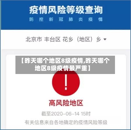 【昨天哪个地区8级疫情,昨天哪个地区8级疫情最严重】-第2张图片