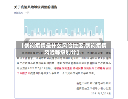 【鹤岗疫情是什么风险地区,鹤岗疫情风险等级划分】-第1张图片