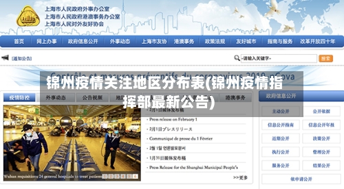 锦州疫情关注地区分布表(锦州疫情指挥部最新公告)-第1张图片