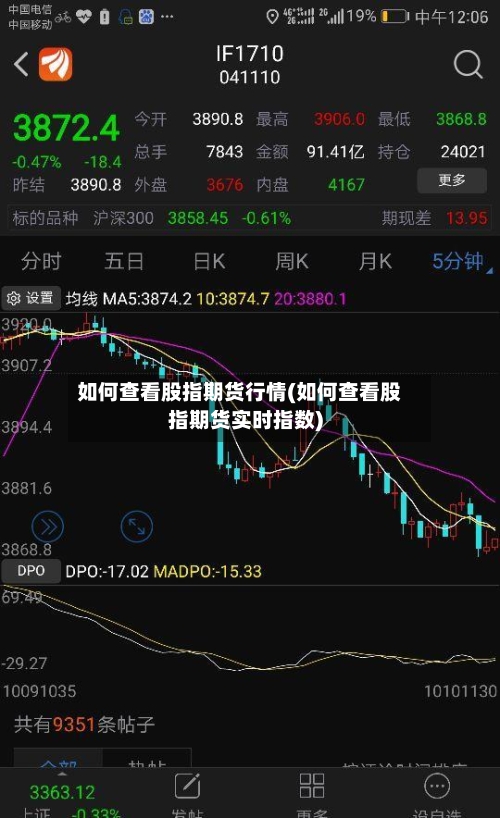如何查看股指期货行情(如何查看股指期货实时指数)-第3张图片