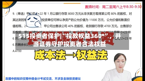 515投资者保护|“投教权益360°”，开源证券守护投资者合法权益-第1张图片